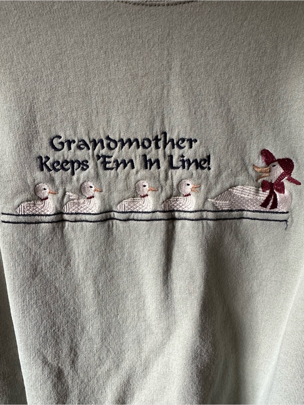 Vintage Grandma Goose Crewneck Sweatshirt
